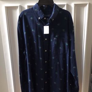 Crown & Ivy Men's Flannel Shirt Woodie Surf Men's